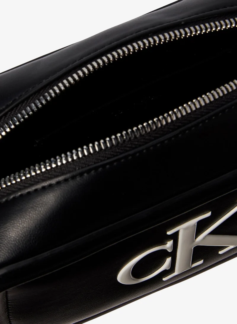 CALVIN KLEIN Embossed Monogram Camera Bag